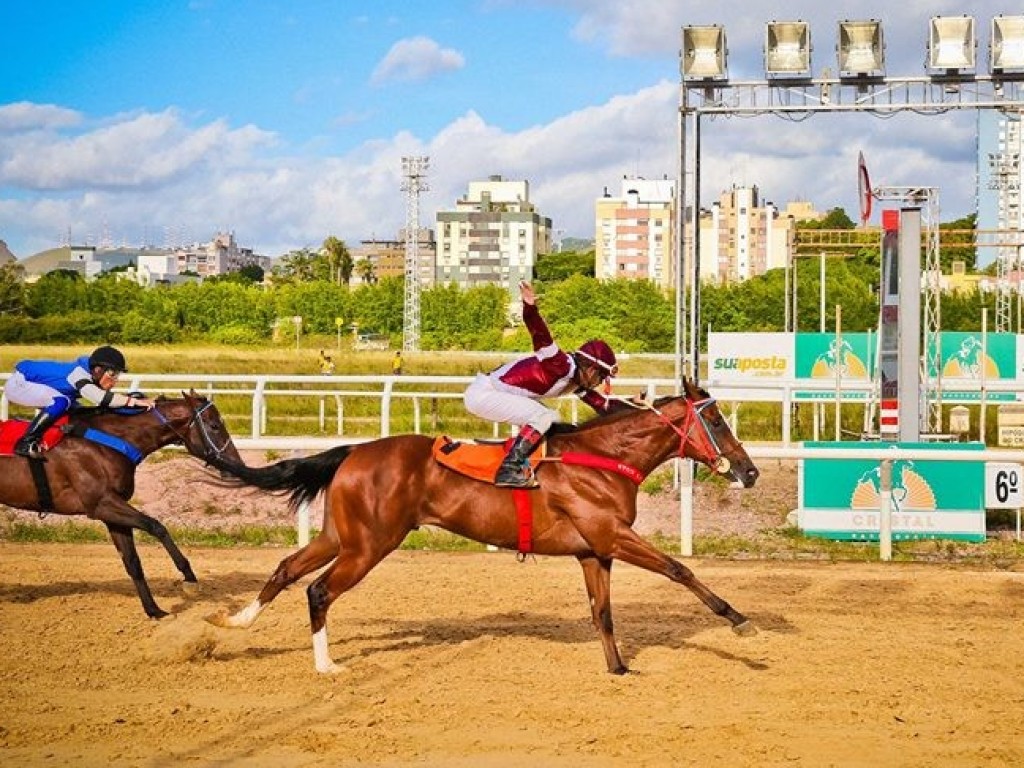 Foto: RS: na abertura das tríplices coroas juvenis, melhor para Nadador Lô e Perfect Bullet