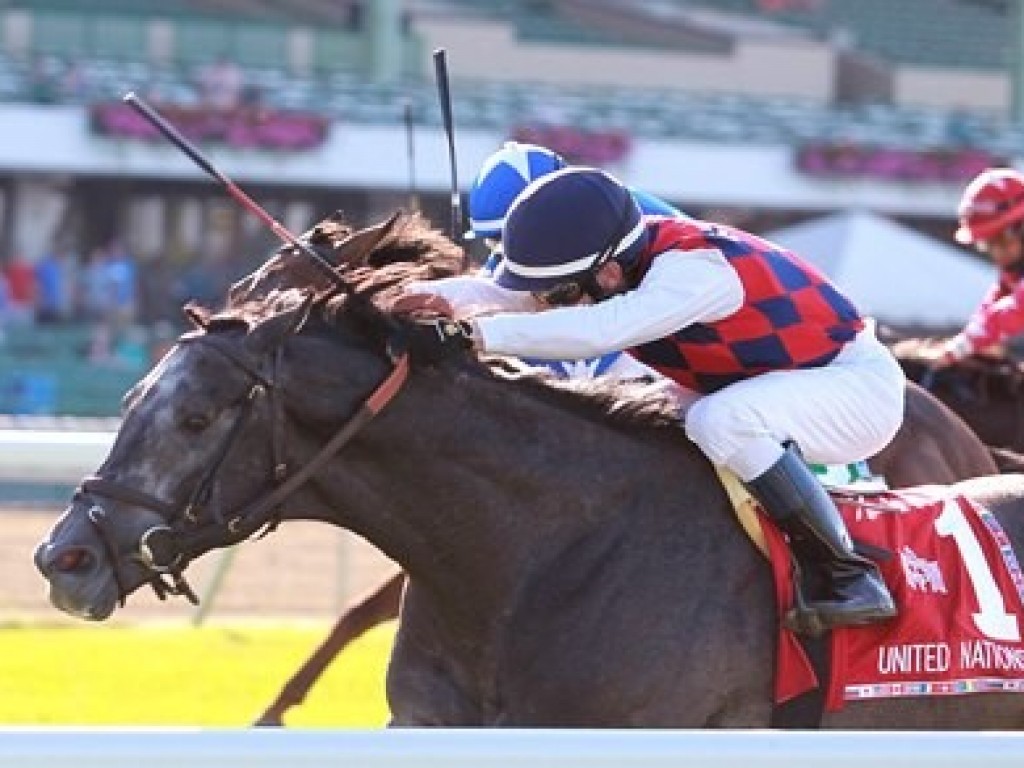 Foto: EUA: Vettori Kin finaliza em quarto no United Nations Stakes (gr.I)