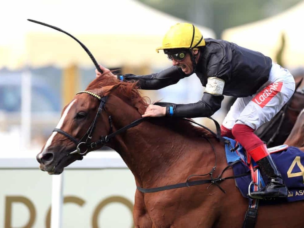 Foto: Frankie Dettori faz chover no Royal Ascot