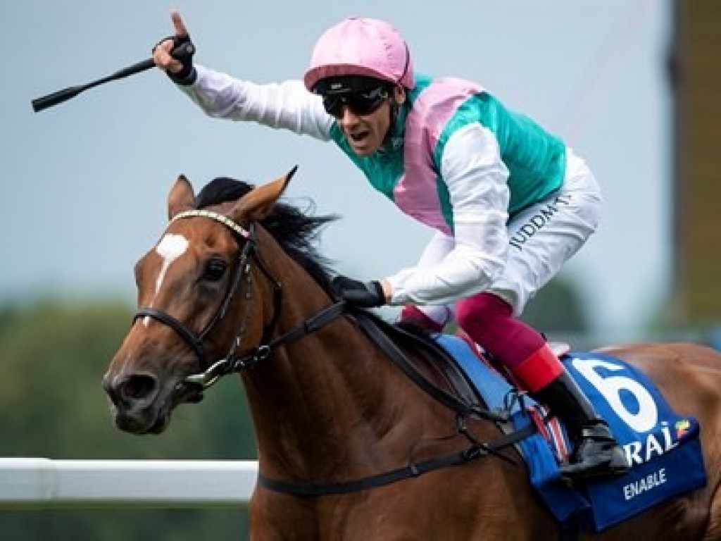 Foto: Reaparecimento de craque: Enable vence o Eclipse Stakes (gr.I)