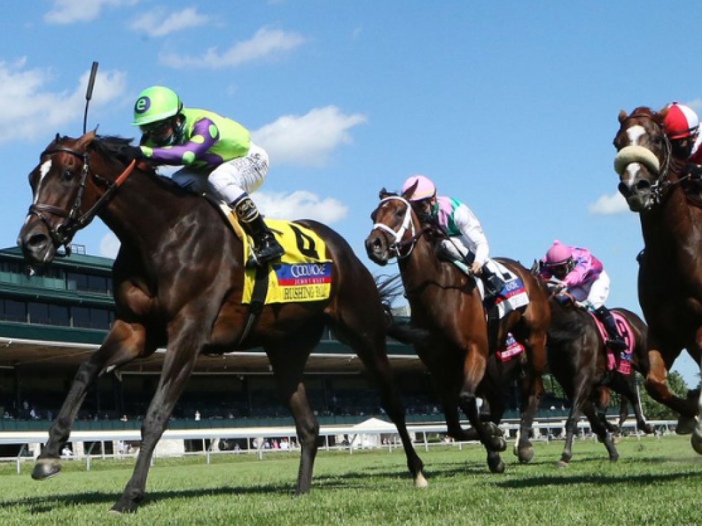 Foto: Jolie Olímpica escolta Rushing Fall, em recorde, no Jenny Wiley Stakes (G1)