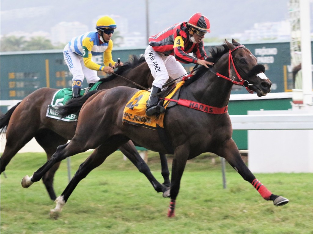 Foto: De volta à grama leve, Olympic Jhonsnow é bicampeão do GP Gervásio Seabra (G2)