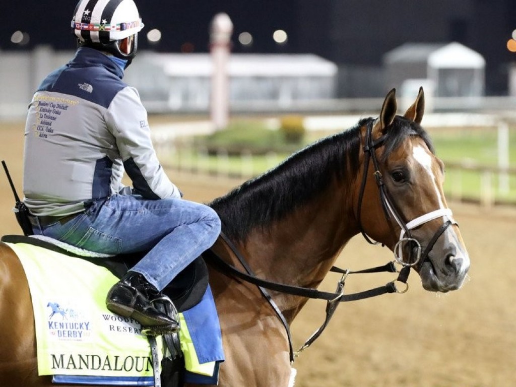 Foto: Às vésperas da Saudi Cup, Mandaloun é aclamado vencedor do Kentucky Derby