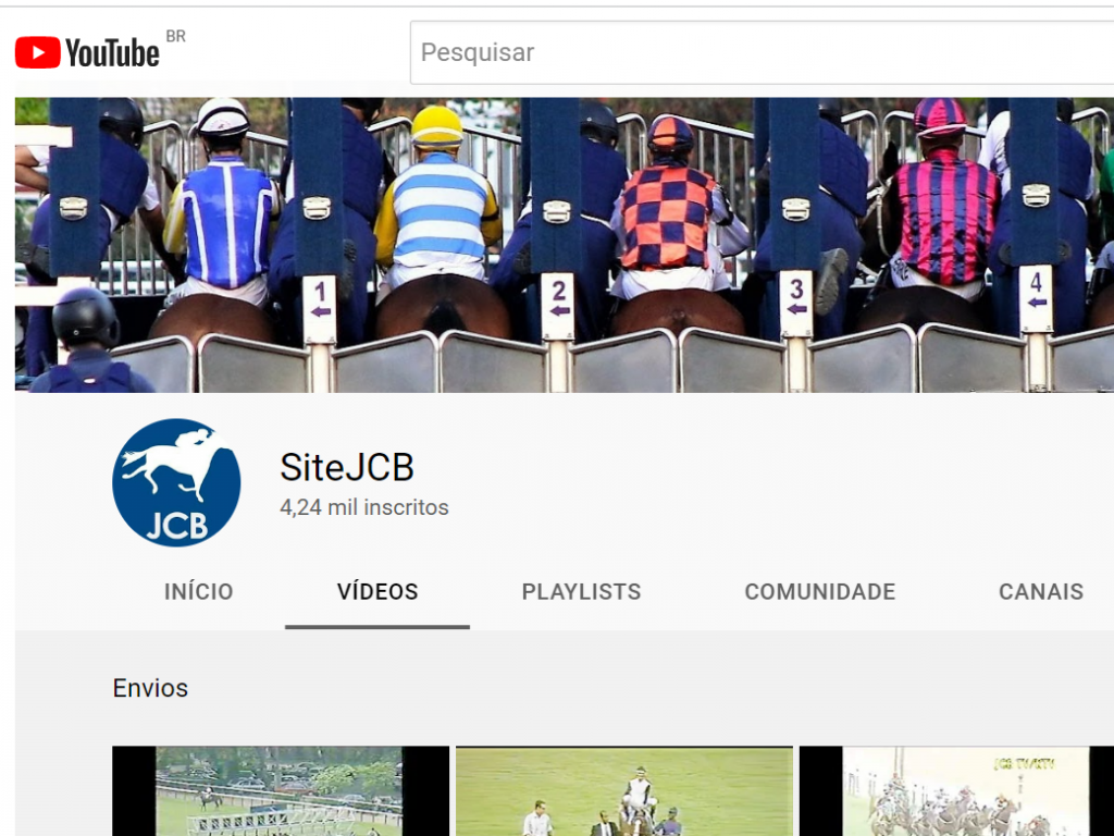 Foto: Novos vídeos de provas de décadas passadas são adicionados ao canal do JCB no Youtube