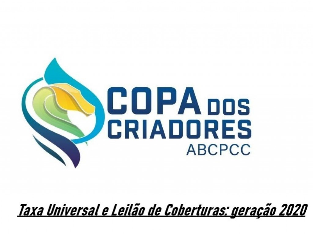 Foto: Copa dos Criadores: geração 2020 com Taxa Universal paga (atualizado)