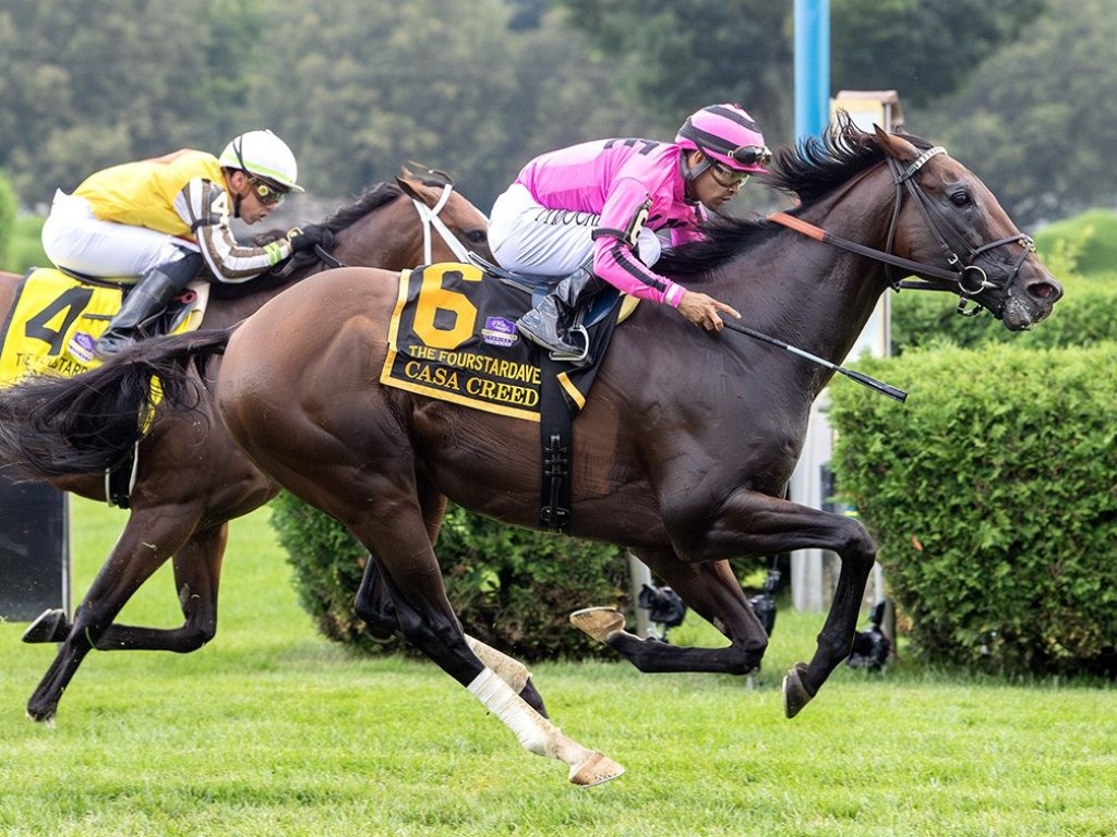 Foto: EUA: em excelente corrida, Ice Chocolat entra terceiro, para Casa Creed, em G1