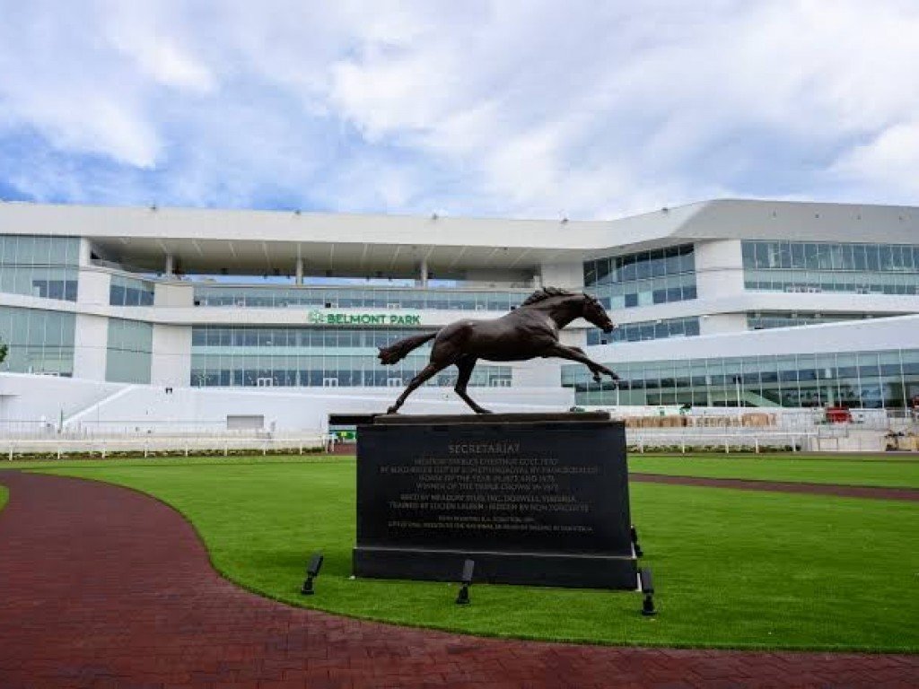Foto: Repaginado, Belmont Park reabre seus port&otilde;es - sob grandes expectativas