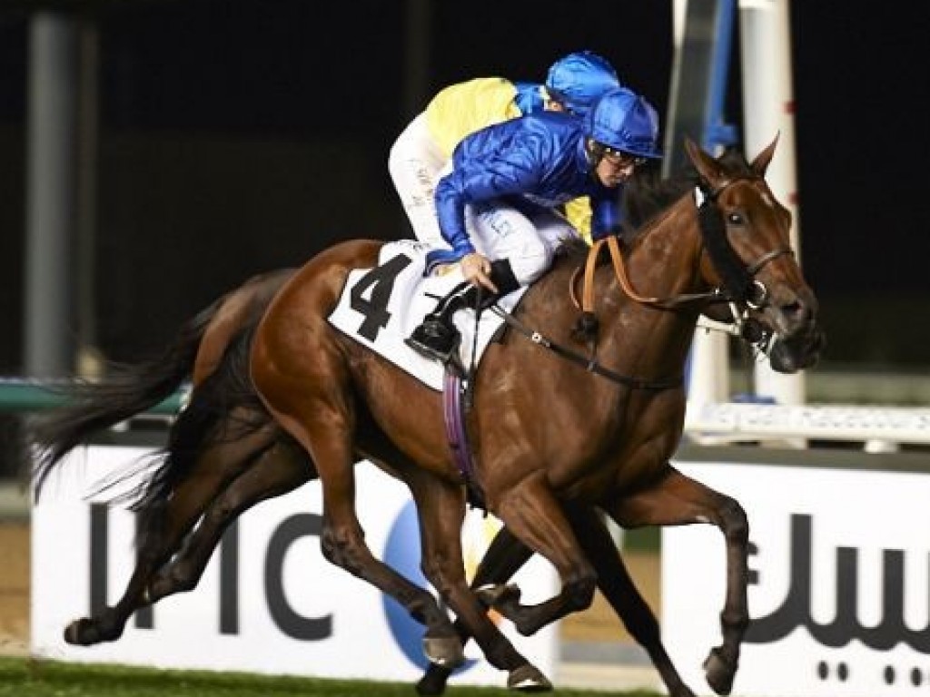 Foto: Dubai: filha de Aviacion, Promising Run bate os machos em G2